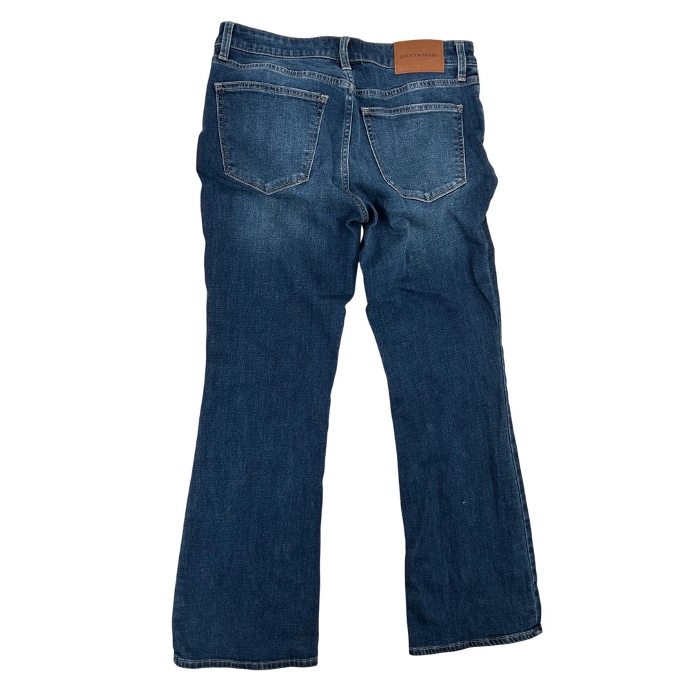 Lucky Brand Lolita‎ Bootcut Jeans Blue Denim Mid Rise Size 12/31 - Picture 6 of 8